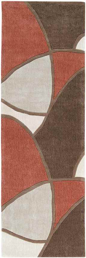 Edson Modern Rust Area Rug