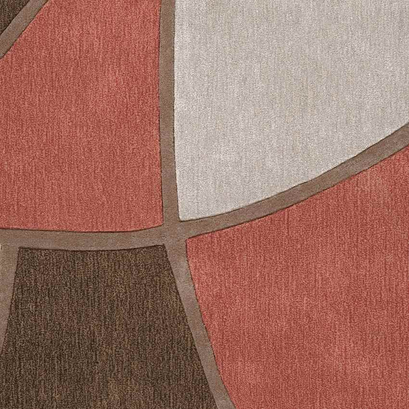 Edson Modern Rust Area Rug