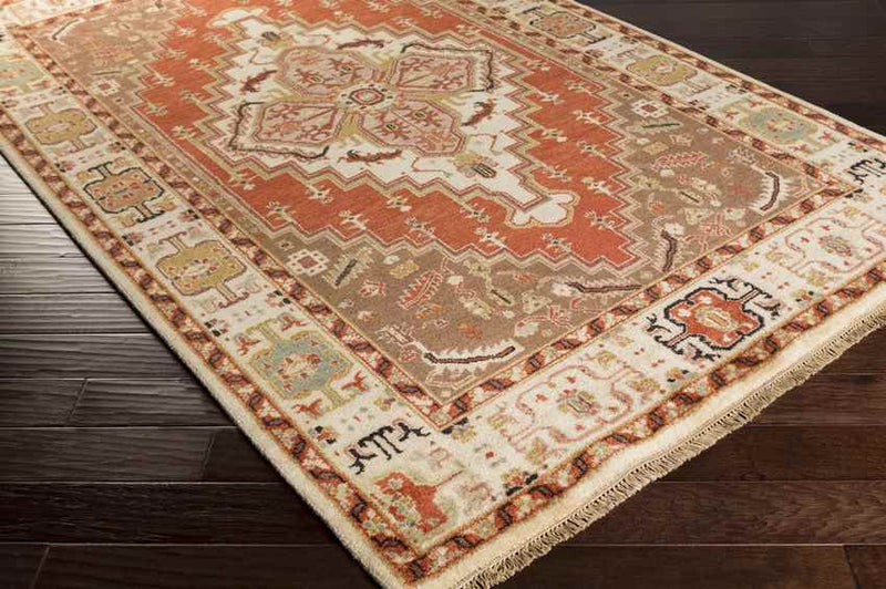 Antony Traditional Clay Area Rug