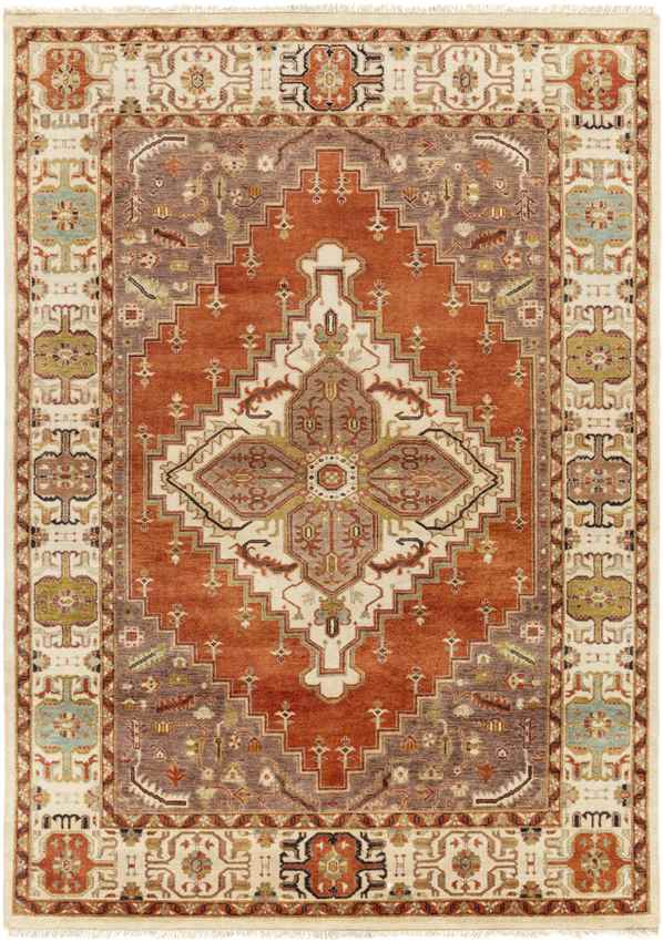 Antony Traditional Clay Area Rug