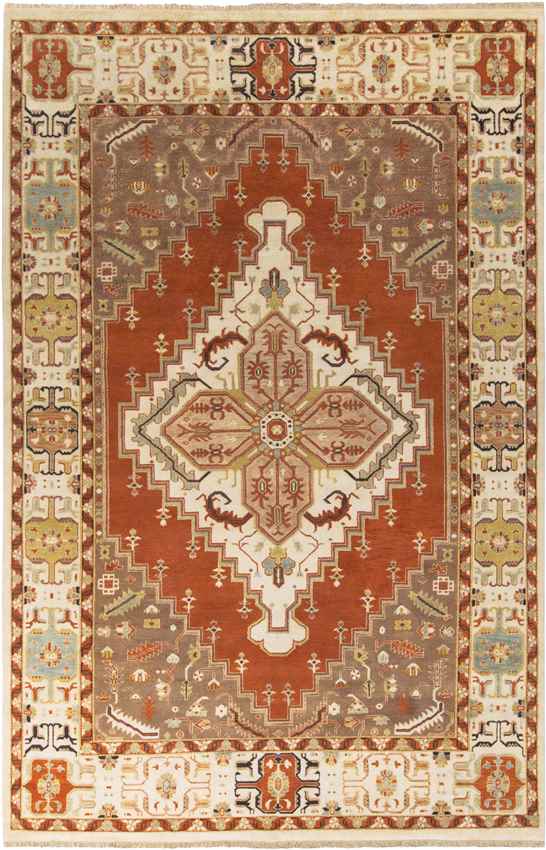 Antony Traditional Clay Area Rug