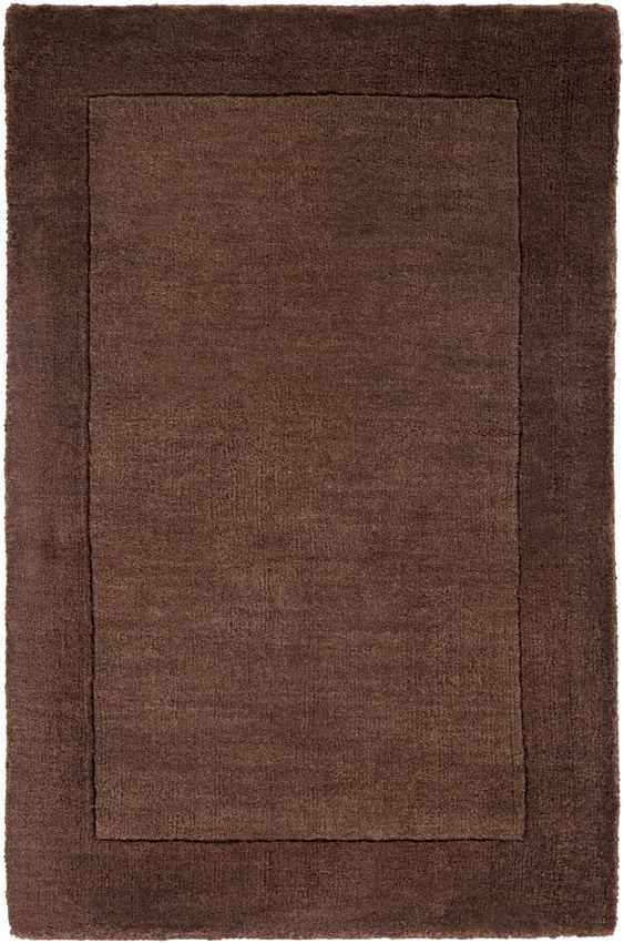 Reims Modern Dark Brown Area Rug