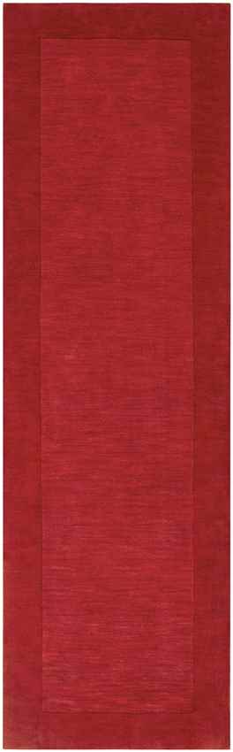 Reims Modern Dark Red Area Rug