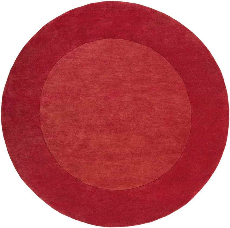 Reims Modern Dark Red Area Rug