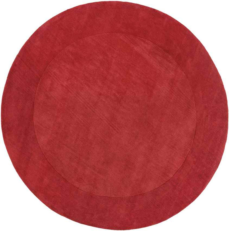 Reims Modern Dark Red Area Rug