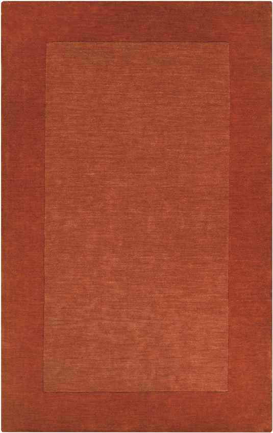 Reims Modern Burnt Orange Area Rug