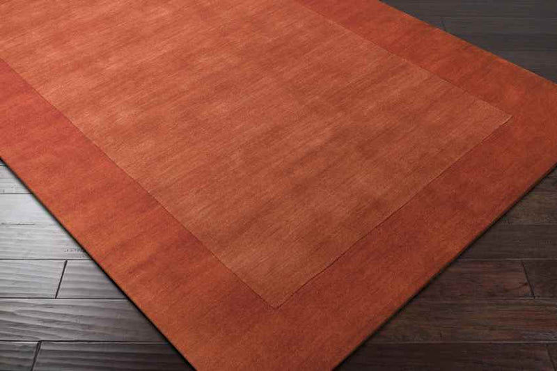 Reims Modern Burnt Orange Area Rug