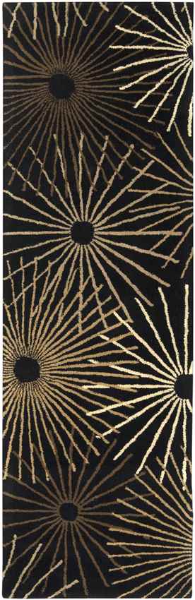 Fox Creek Modern Black Area Rug