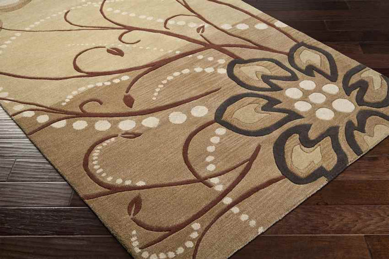 Gibbons Modern Camel Area Rug