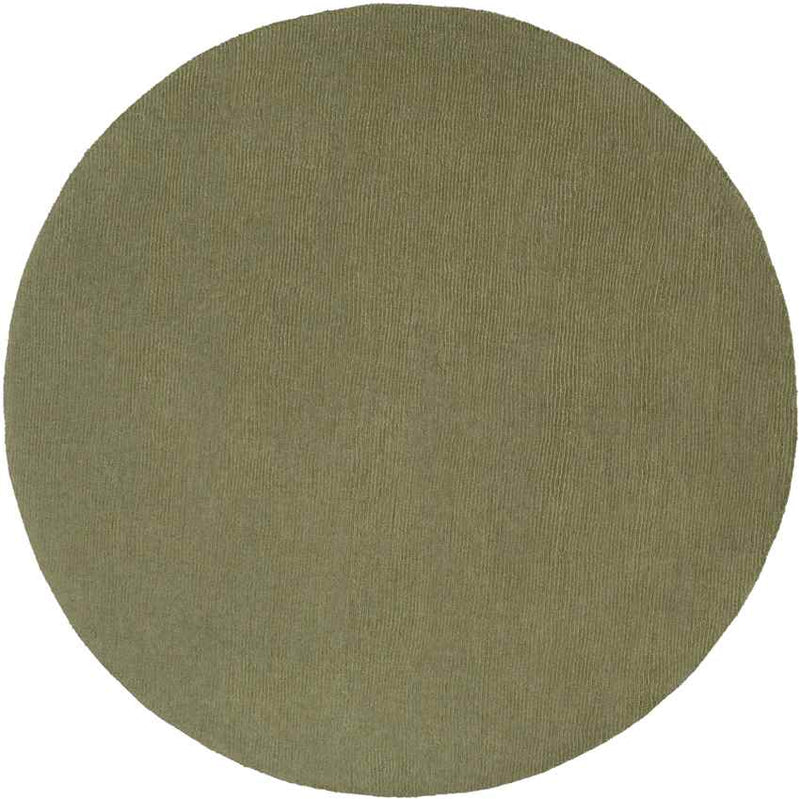 Rennes Modern Dark Green Area Rug