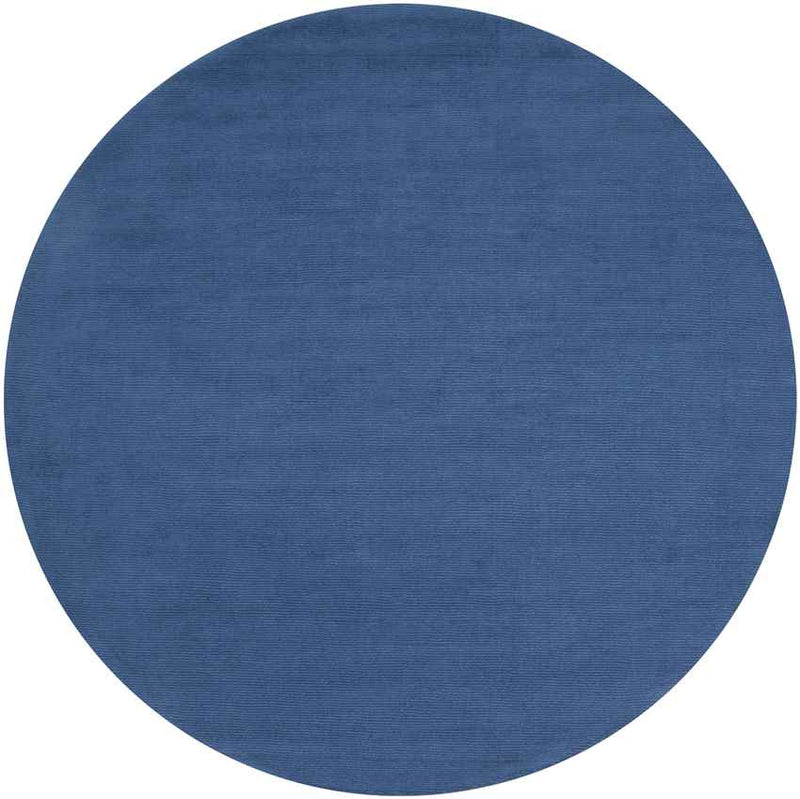 Rennes Modern Dark Blue Area Rug