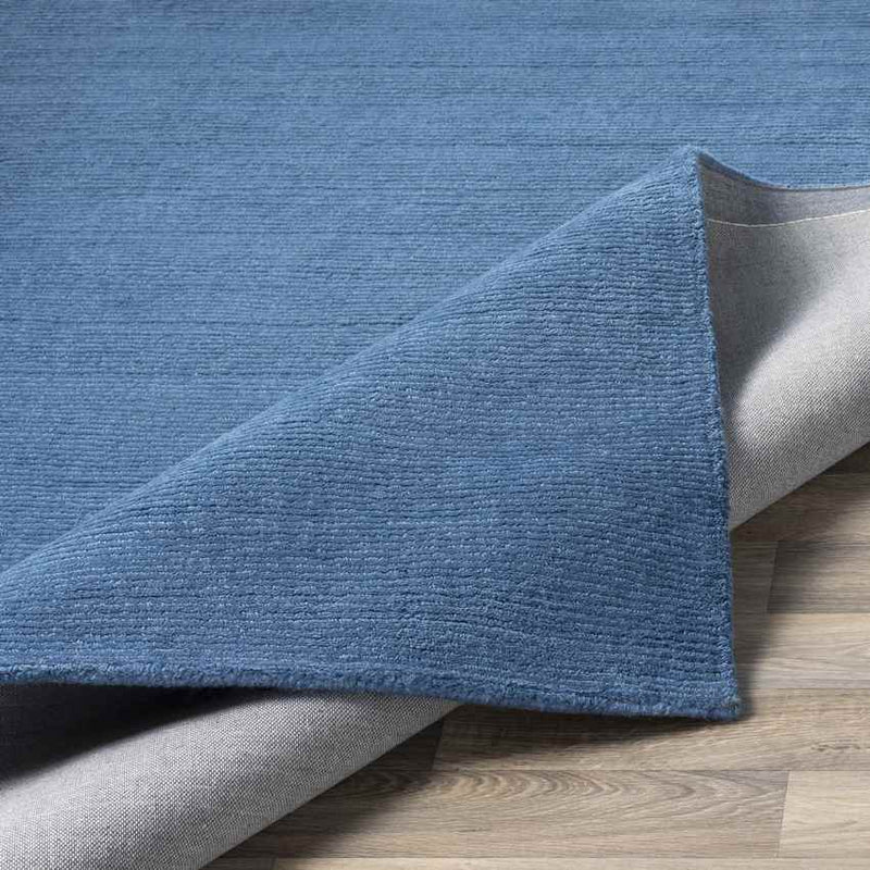 Rennes Modern Dark Blue Area Rug