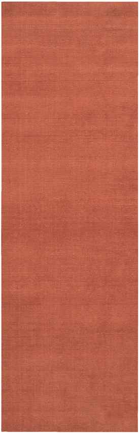 Rennes Modern Burnt Orange Area Rug