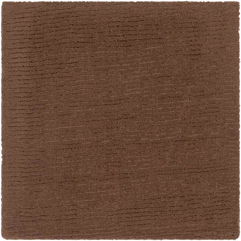 Rennes Modern Dark Brown Area Rug