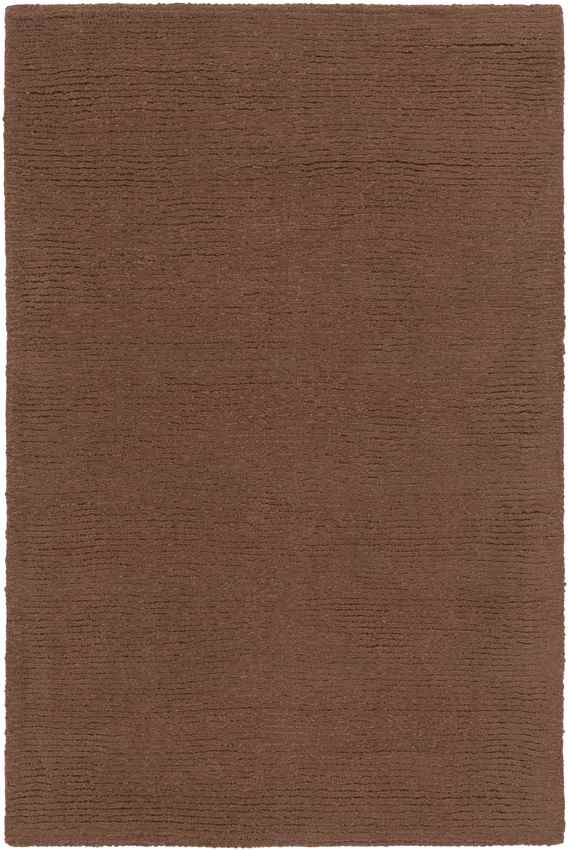 Rennes Modern Dark Brown Area Rug