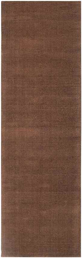 Rennes Modern Dark Brown Area Rug