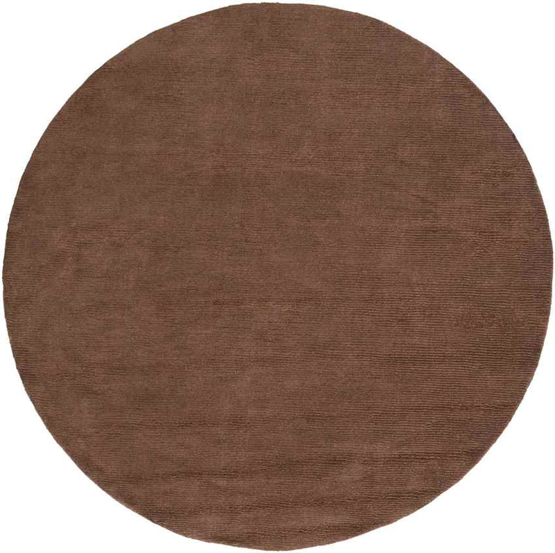 Rennes Modern Dark Brown Area Rug