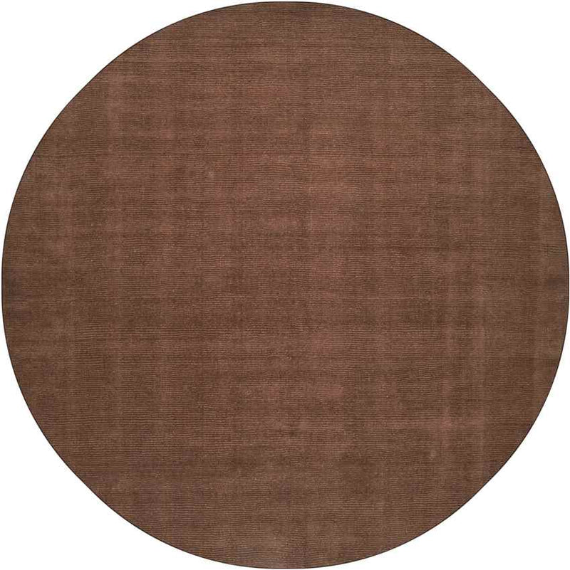 Rennes Modern Dark Brown Area Rug