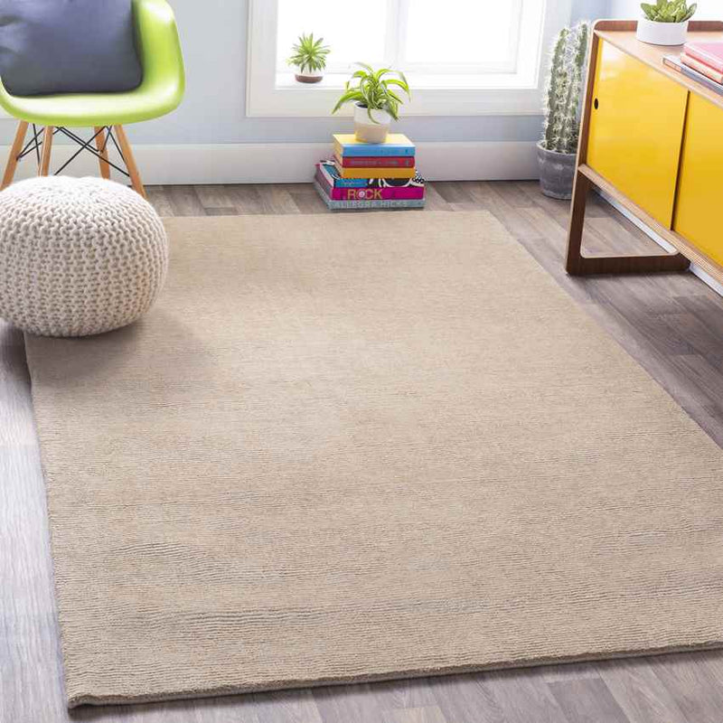 Rennes Modern Light Brown Area Rug