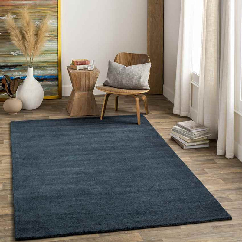 Rennes Modern Navy Area Rug