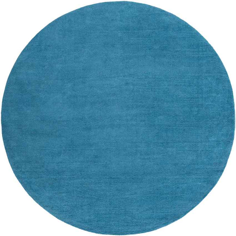 Rennes Modern Bright Blue Area Rug