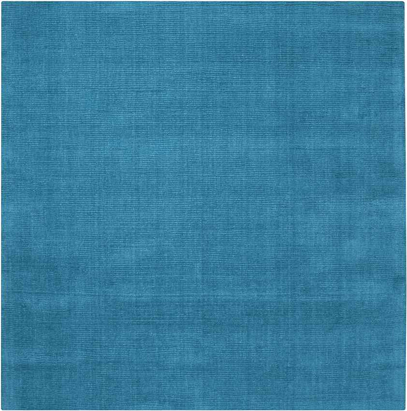 Rennes Modern Bright Blue Area Rug