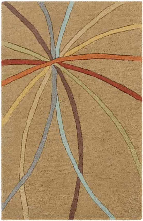 Falher Modern Tan Area Rug