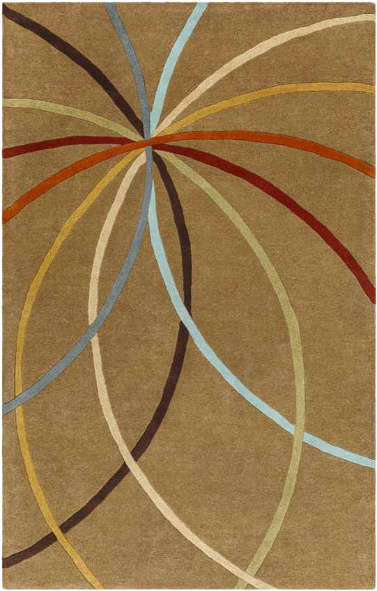 Falher Modern Tan Area Rug