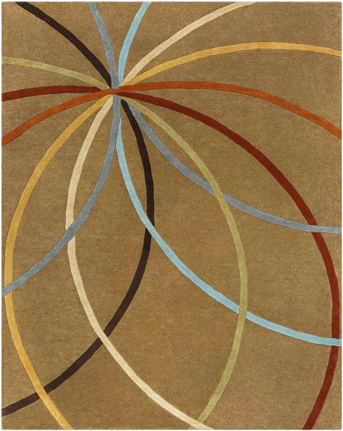 Falher Modern Tan Area Rug