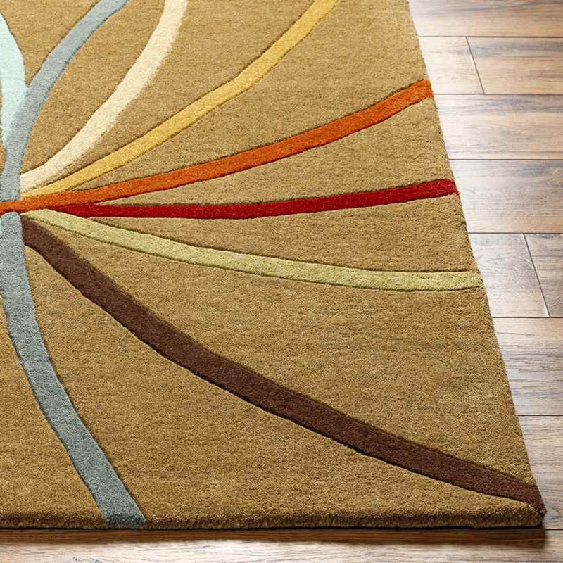 Falher Modern Tan Area Rug