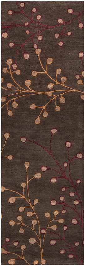 Le Havre Cottage Dark Brown Area Rug