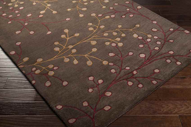 Le Havre Cottage Dark Brown Area Rug