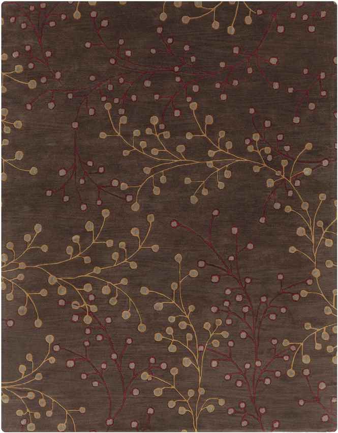 Le Havre Cottage Dark Brown Area Rug