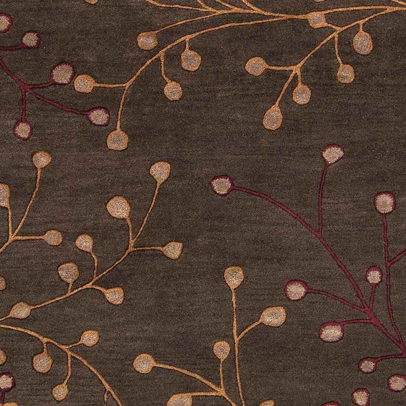 Le Havre Cottage Dark Brown Area Rug