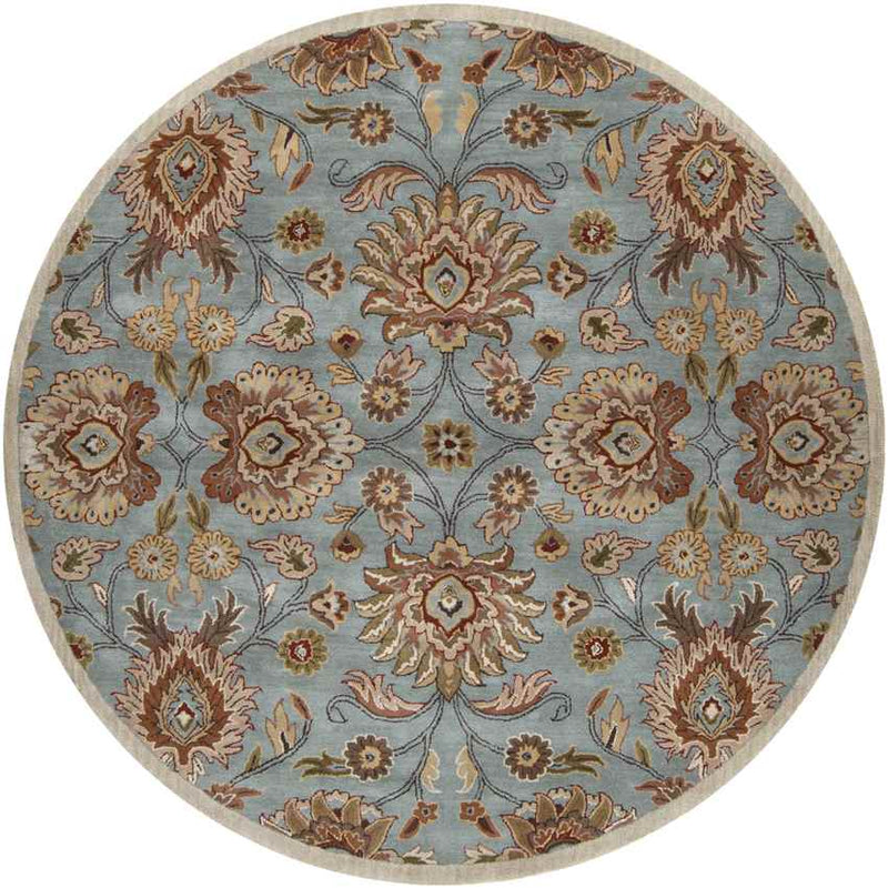 Eckville Traditional Brick Area Rug