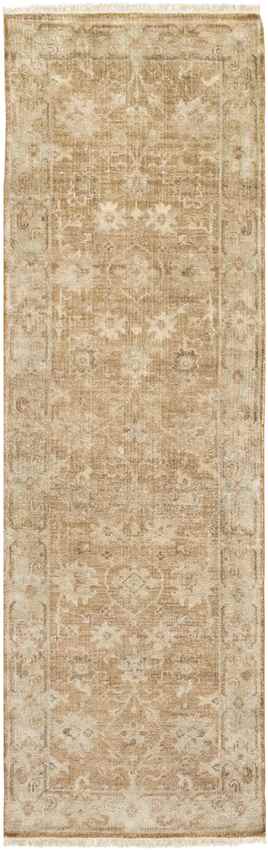 Provost Traditional Dark Brown Area Rug