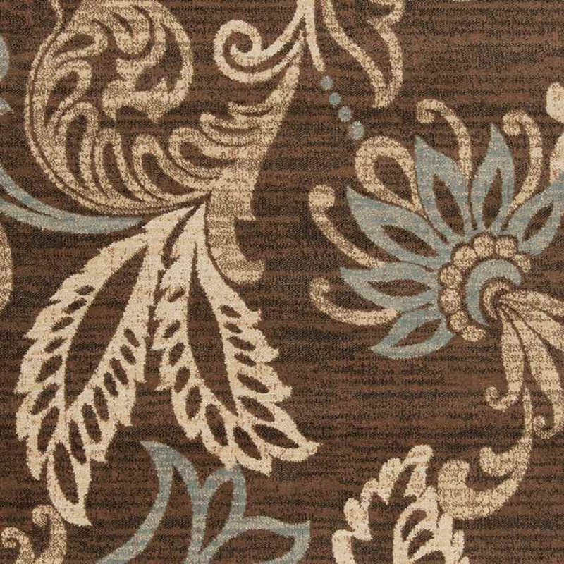 Stettler Cottage Dark Brown Area Rug