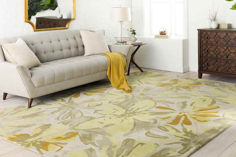 Toulon Cottage Lime Area Rug