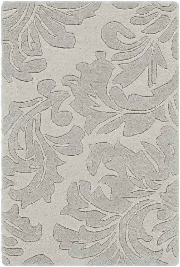 Trochu Traditional Medium Gray Area Rug