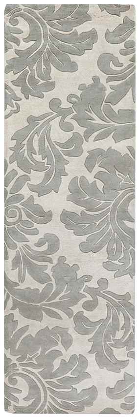 Trochu Traditional Medium Gray Area Rug