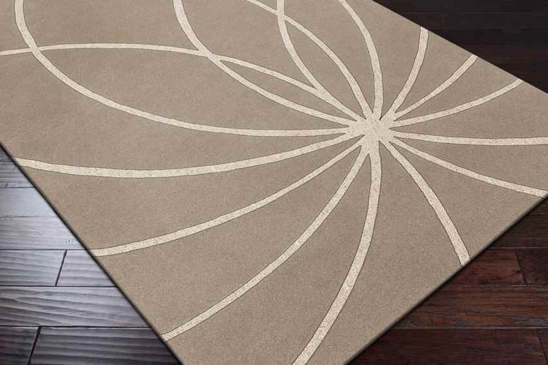 Falher Modern Khaki Area Rug