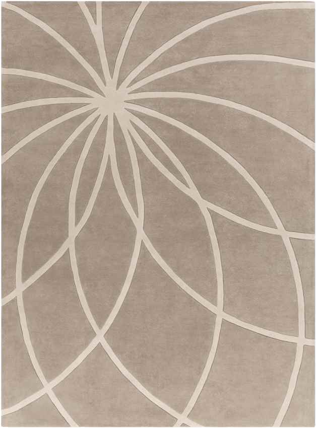 Falher Modern Khaki Area Rug