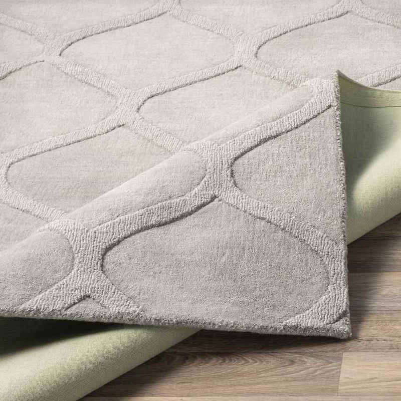 Vulcan Modern Medium Gray Area Rug