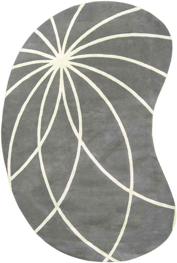 Falher Modern Charcoal Area Rug