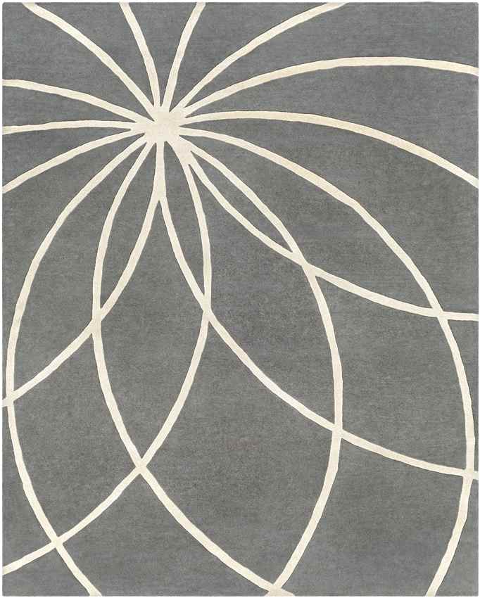 Falher Modern Charcoal Area Rug