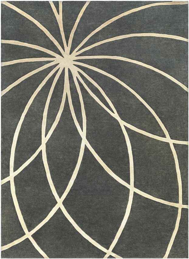 Falher Modern Charcoal Area Rug