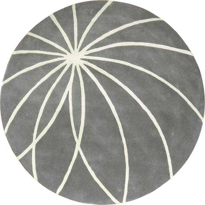 Falher Modern Charcoal Area Rug