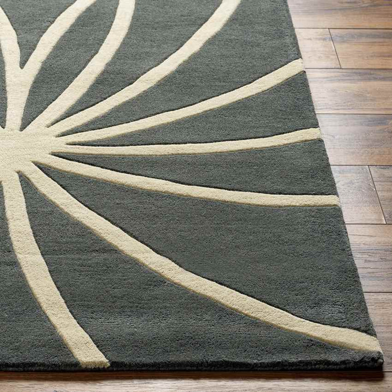 Falher Modern Charcoal Area Rug