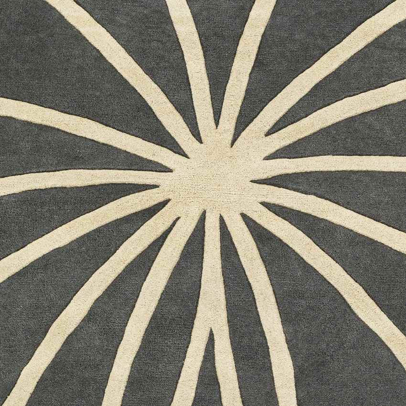 Falher Modern Charcoal Area Rug