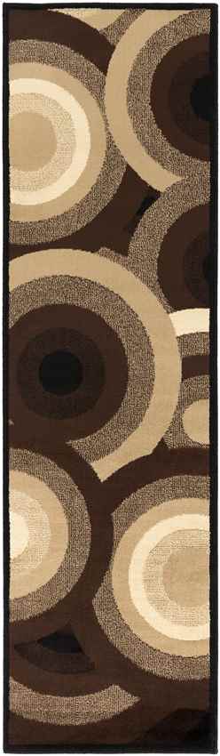 Gibsons Modern Dark Brown Area Rug